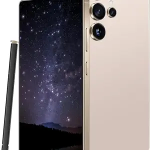 I25 Ultra Unlocked Android Phone| 12GB RAM+512GB| 6.99" HD Screen| 7000mAh Long-Lasting | Snapdragon 8 Gen3 | 68MP+108MP Pro Camera| Android 14 System| Face Unlock + Stylus|(Desert Titanium